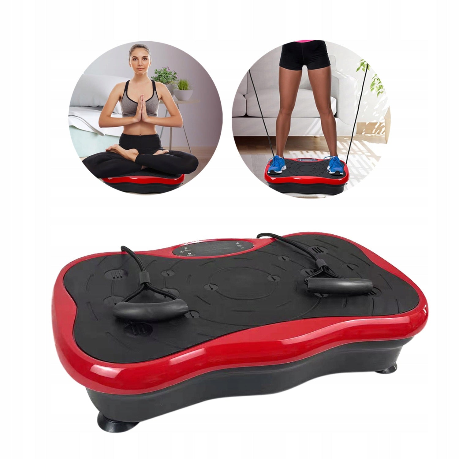 VIBRATION FITNESS PLATFORM, BLUETOOTH REMOTE CONTROL RED Packaging status original