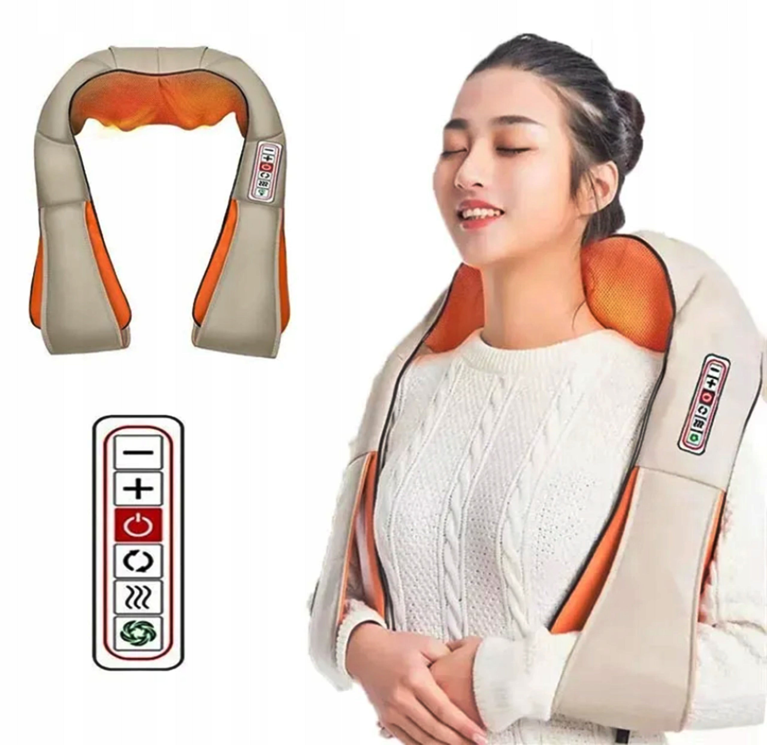 VIBRATION MASSAGER BELT WARMING DEVICE FOR NECK BACK BODY MASSAGE Medical device no