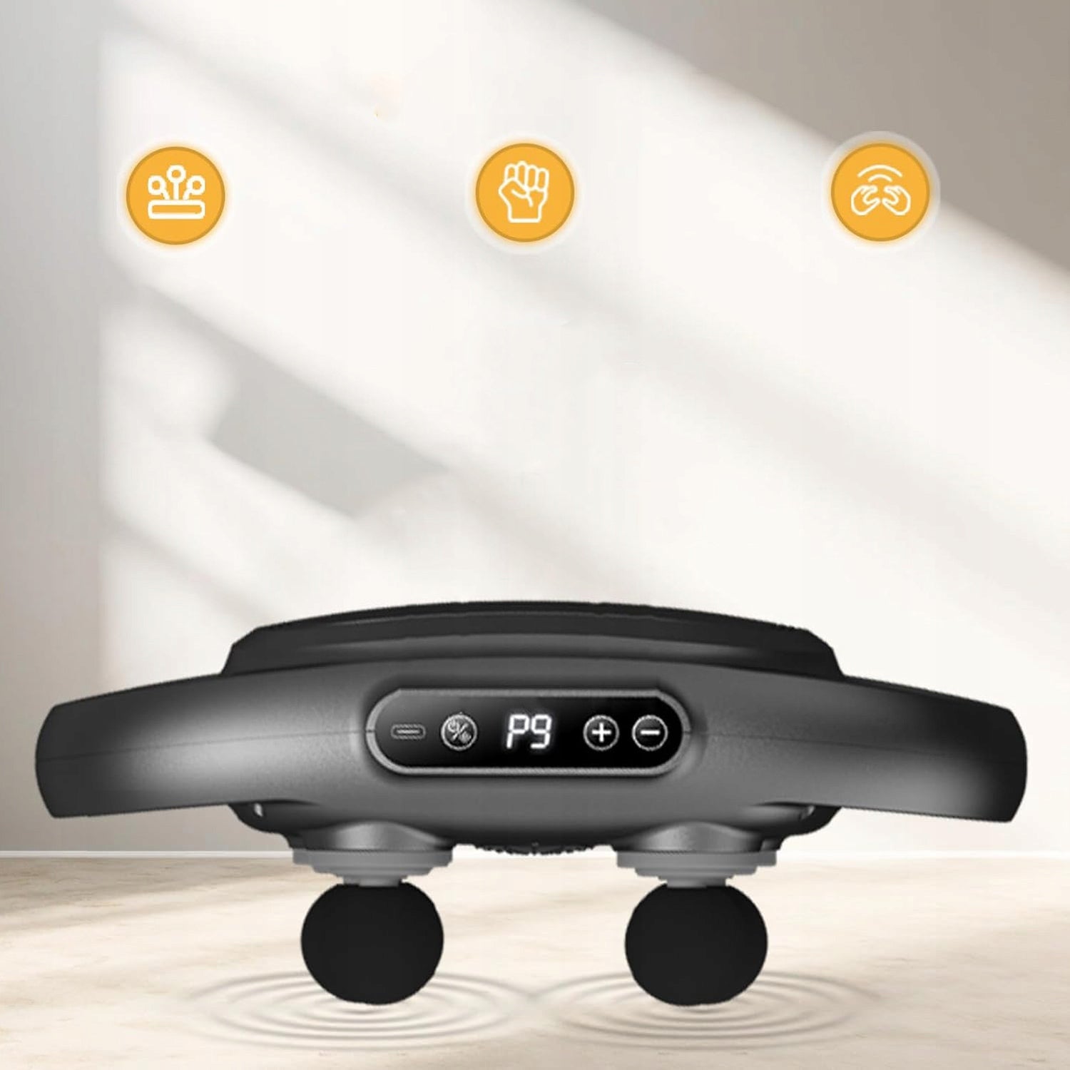 VIBRATION MASSAGER FOR BODY BACK MASSAGE GUN 6 HEADS Brand no brand