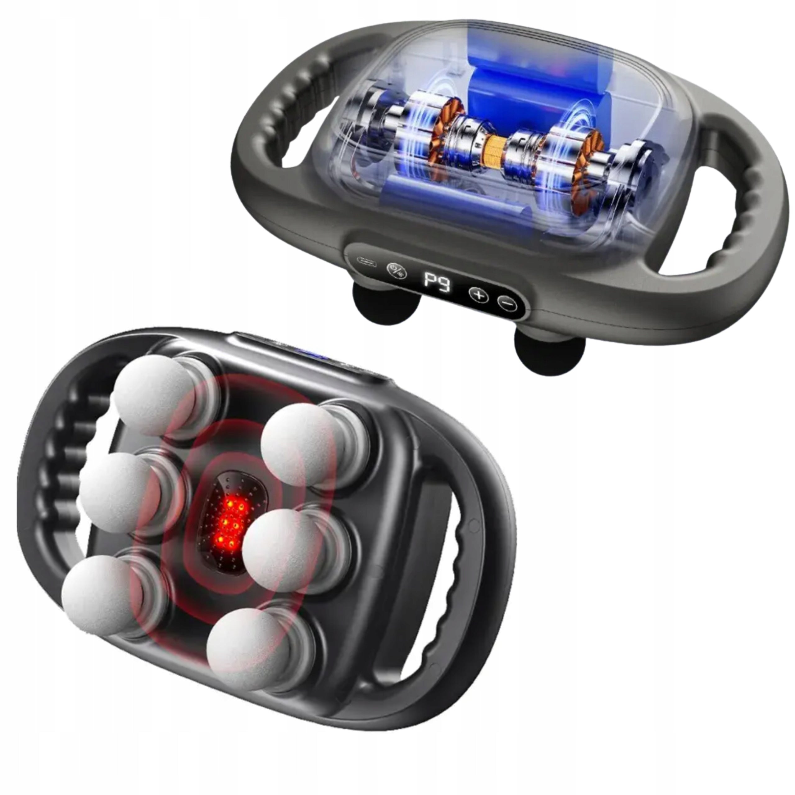 VIBRATION MASSAGER FOR BODY SLIMMING CELLULITE SIX HEADS INTENSE