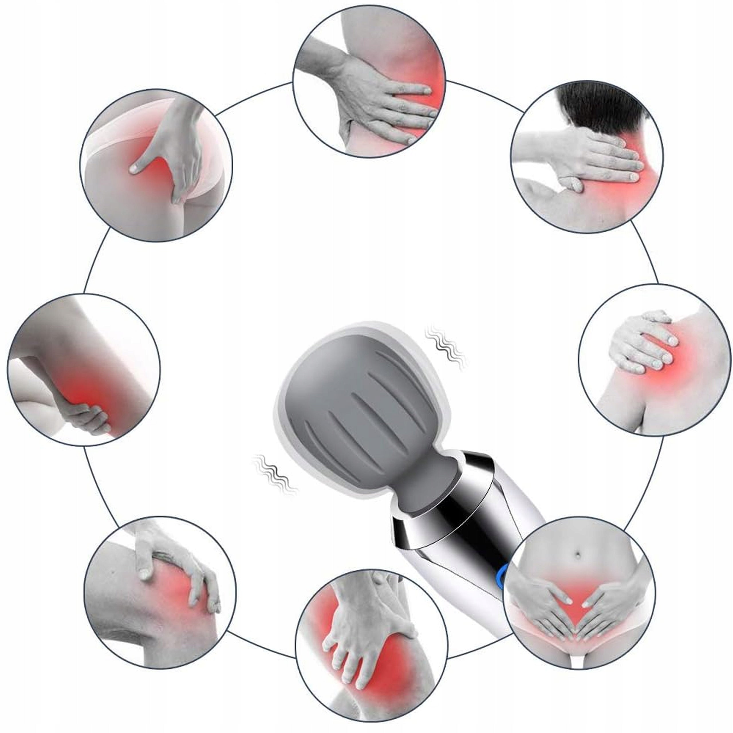 VIBRATION MASSAGER PORTABLE FOR FACE BODY MASSAGE ANTI-CELLULITE Brand no brand