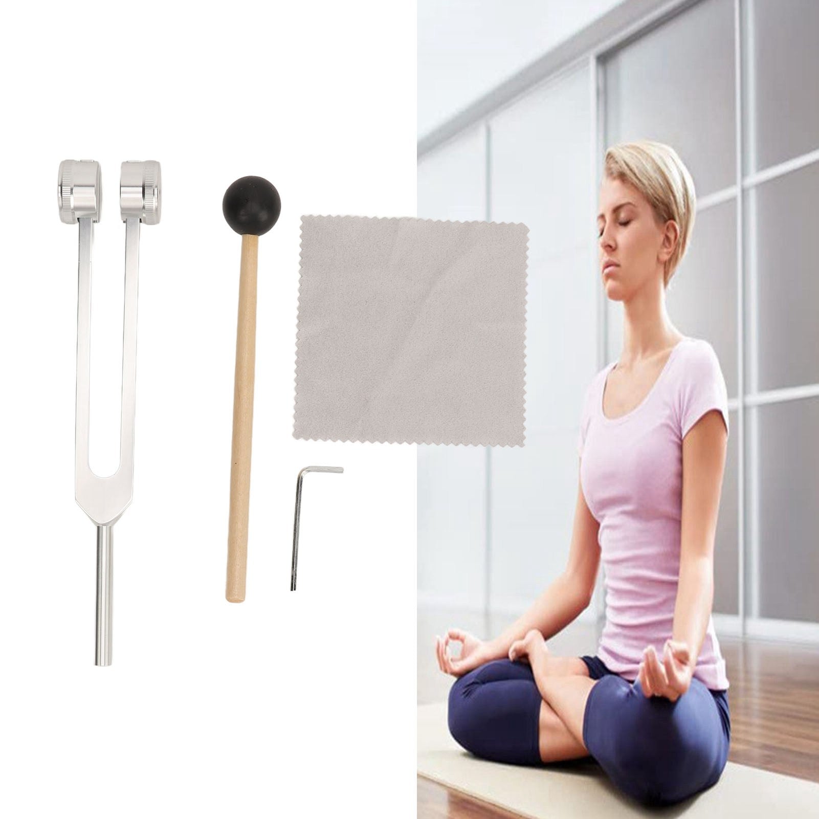 VIBRATION TUNING FORK 128HZ VIBRATION TUNING FORK Batteries included no