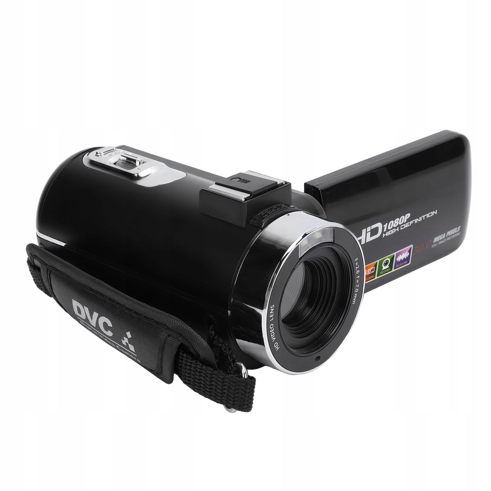 VIDEO CAMERA 3 -INCH COLOR IPS ROTARY SCREEN 1080P 30FPS 30MP 18X T0 Brand no brand