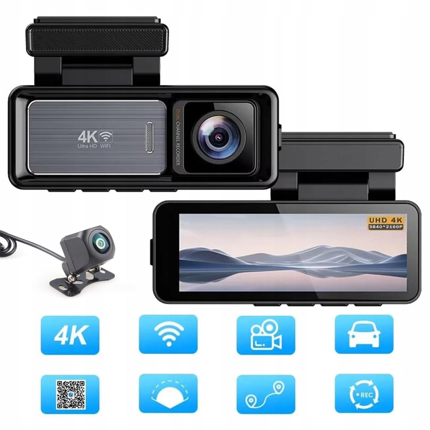 VIDEO DRIVING RECORDER CAR CAMERA FULL HD VIDEO RECORDER Model 250226FC03
