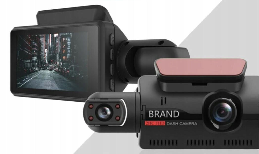 VIDEO RECORDER CAR CAMERA DRIVING RECORDER HD TWO TAXI LENSES