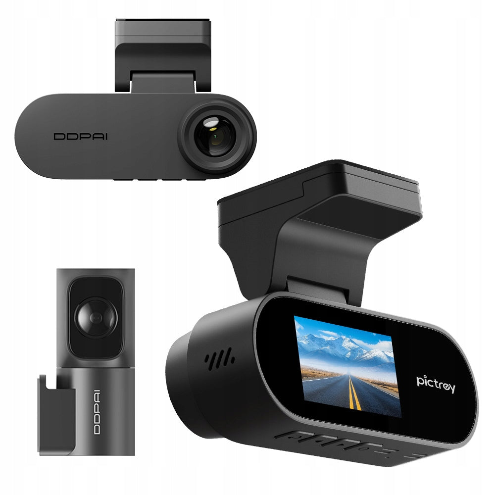 VIDEO RECORDER DDPAI N2 Dual CAMERA 2.5K WIFI BT 1,9" + REAR