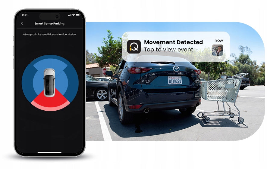 VIDEOREKORDÉR ZADNÍ KAMERA AUTOMOBILOVÁ NEXTBASE iQ pro iQ-1K 2K 4K Model iQ kamera tylna