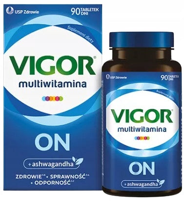 VIGOR MULTIVITAMIN ON vitamins and minerals for men 90 tablets