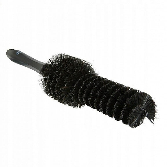 VIKAN 525052 WHEEL BRUSH ROUND BLACK