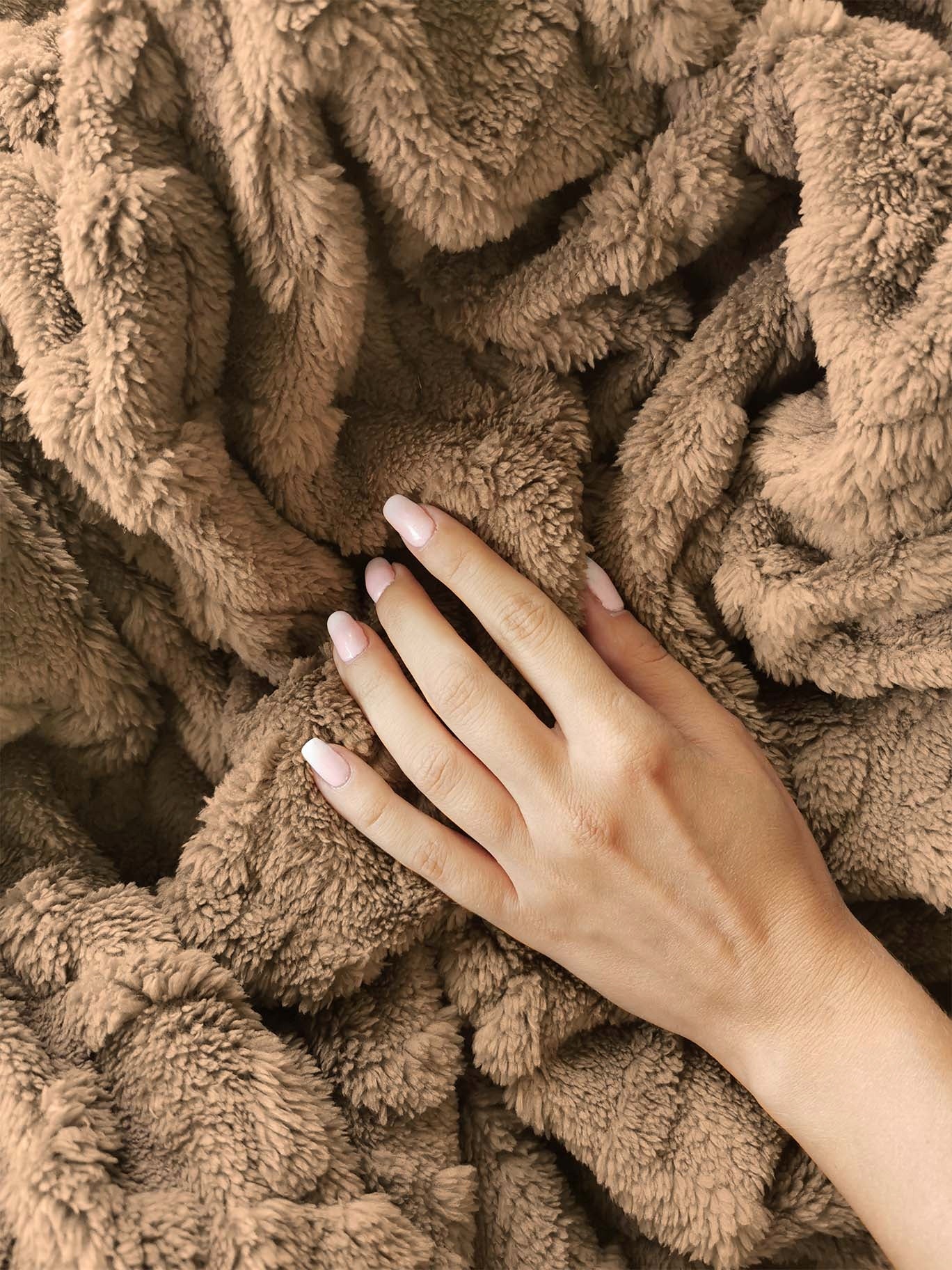 VIKING BLANKET SCANDINAVIAN BLANKET THICK DOUBLE-SIDED BLANKET ARIES 150x200 D. BEIGE EAN (GTIN) 5901386201584