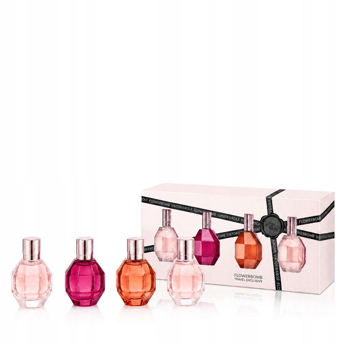 VIKTOR & ROLF Miniature Flowerbomb + Ruby Orchid + Tiger Lily Set