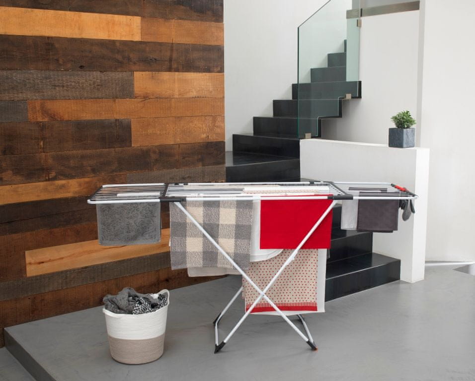 VILEDA LAUNDRY DRYER WITH EXTENDABLE ARMS 20M FOR BALCONY TERRACE GARDEN Kind Portable