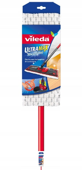 VILEDA ULTRAMAX ULTRA MAX FLAT MOP SET WITH TELECOPIC STICK + BUCKET EAN (GTIN) 4023103228641