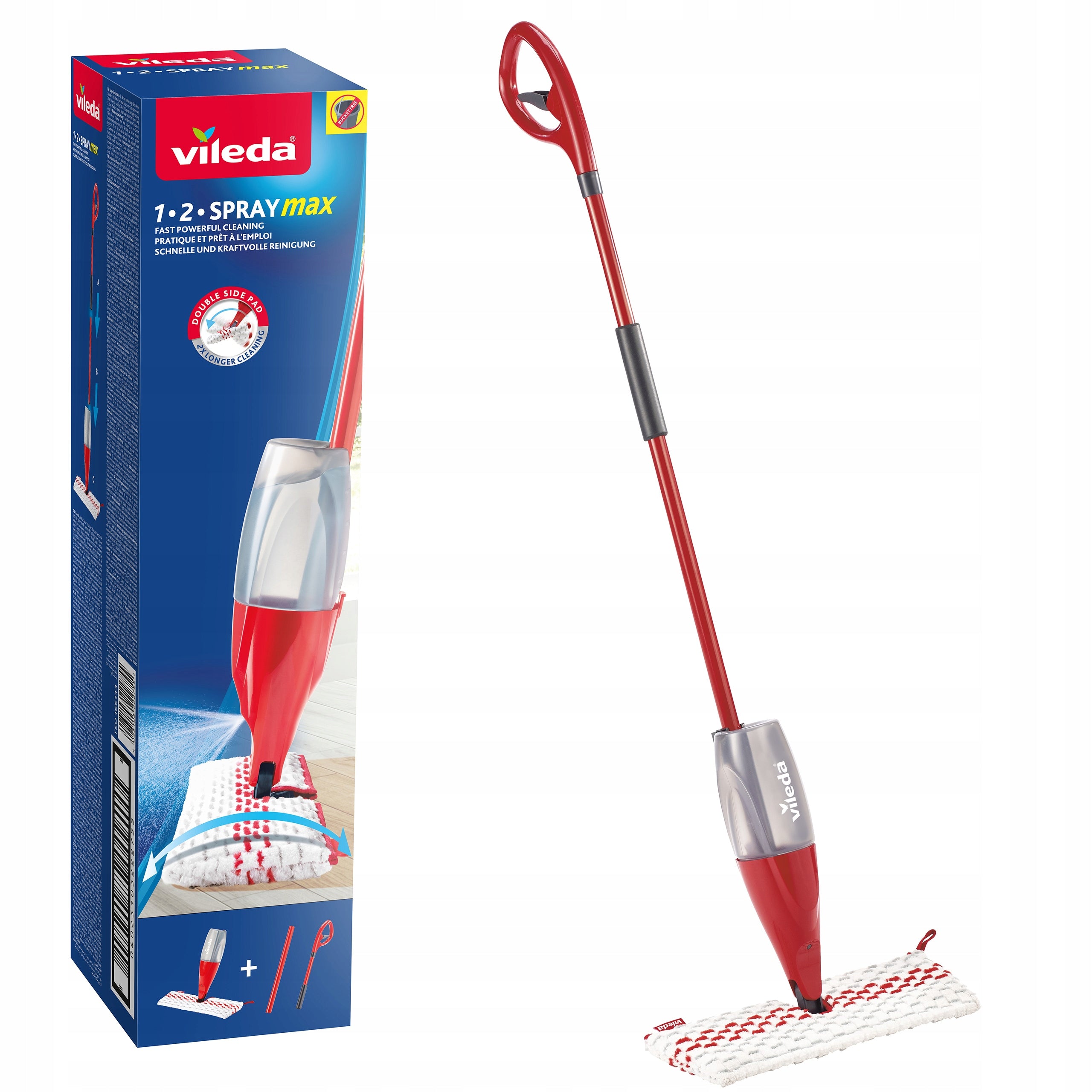VILEDA mop 1-2 Spray MAX with sprayer