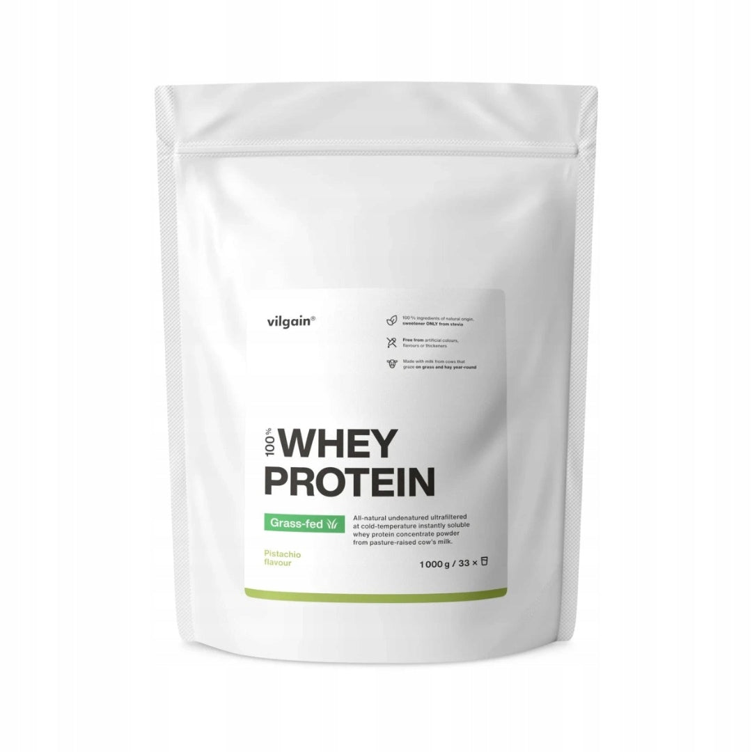VILGAIN Grass-Fed Whey Protein Conditioner 1000 g pistachios