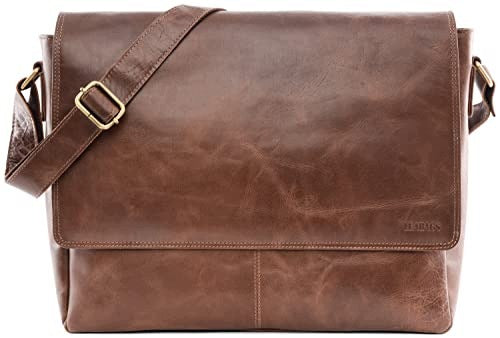 VINTAGE LEATHER SHOULDER BAG FOR LAPTOP 15 INCHES FOR MAN FOR HOME Brand no brand