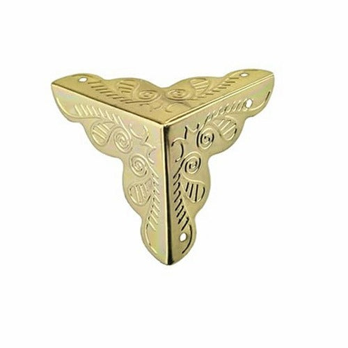 VINTAGE METAL CORNER PROTECTORS FOR FURNITURE ANTIQUE 40 PCS METAL