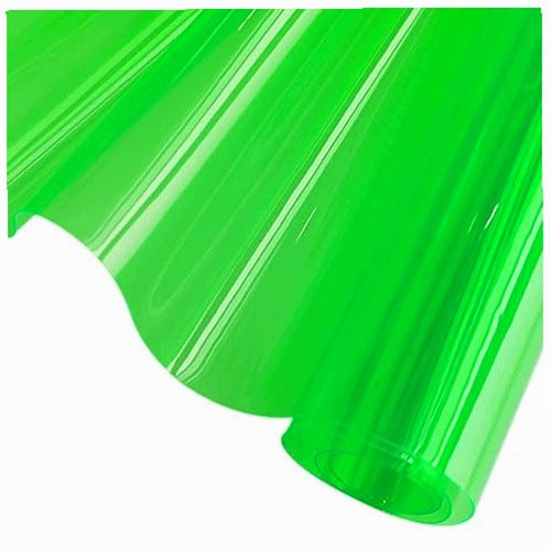 VINYL FILM TRANSPARENT HOLOGRAPHIC PVC DIY CRAFTS COSPLAY 30X13