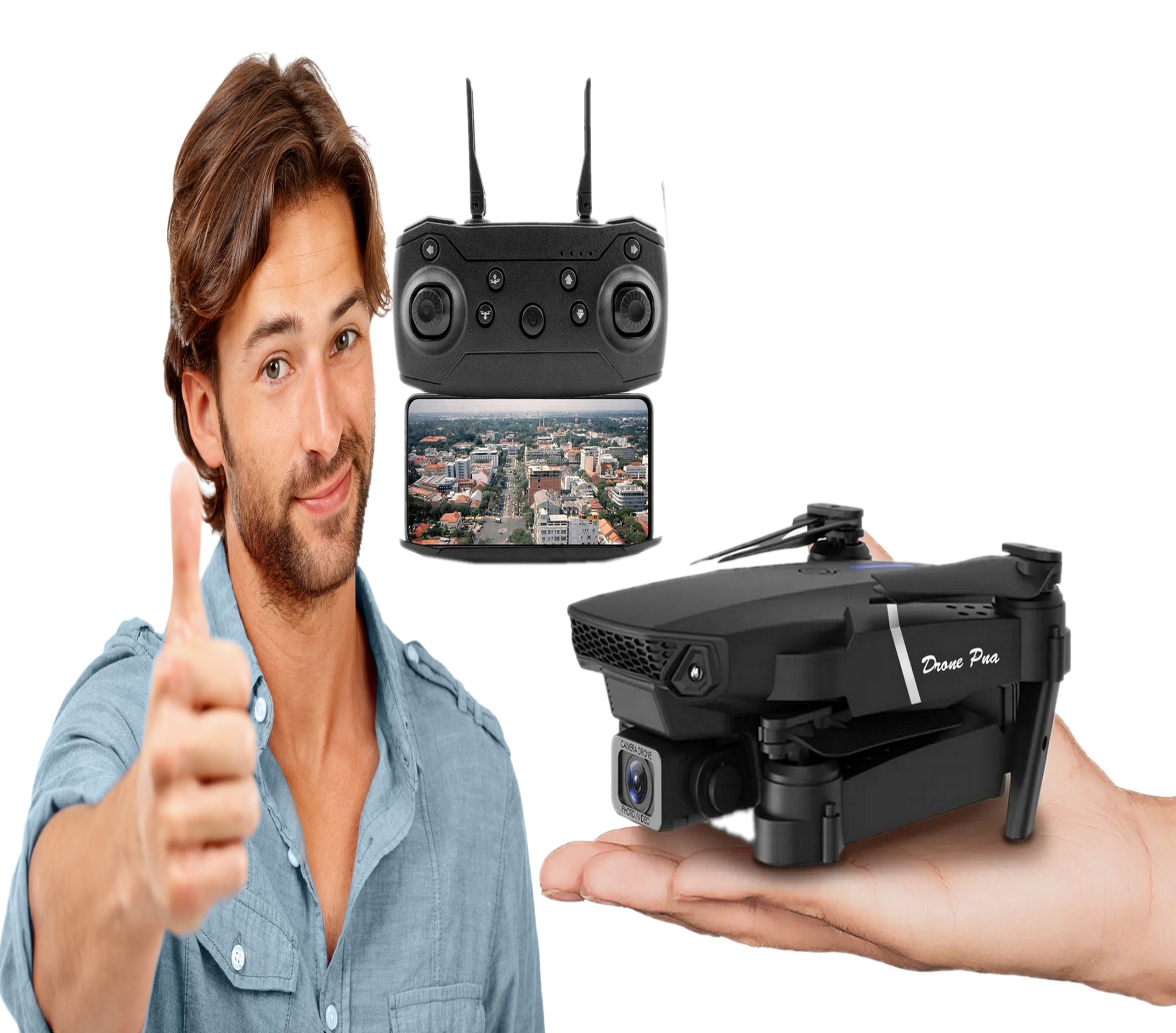 VIP SOLID Drone Training FPV Camera 4K WiFi 360 Black WITHOUT PERMISSION Brand no brand
