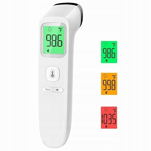 VIPROUD TOUCHLESS DIGITAL FOREHEAD THERMOMETER FOR ADULTS AND CHILDREN
