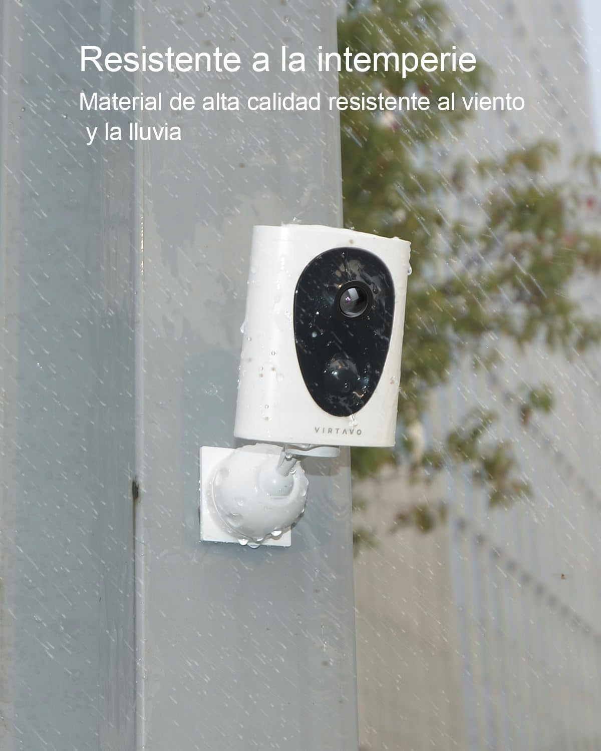 VIRTAVO Wireless Outdoor 2K WiFi Surveillance Camera Packaging status original