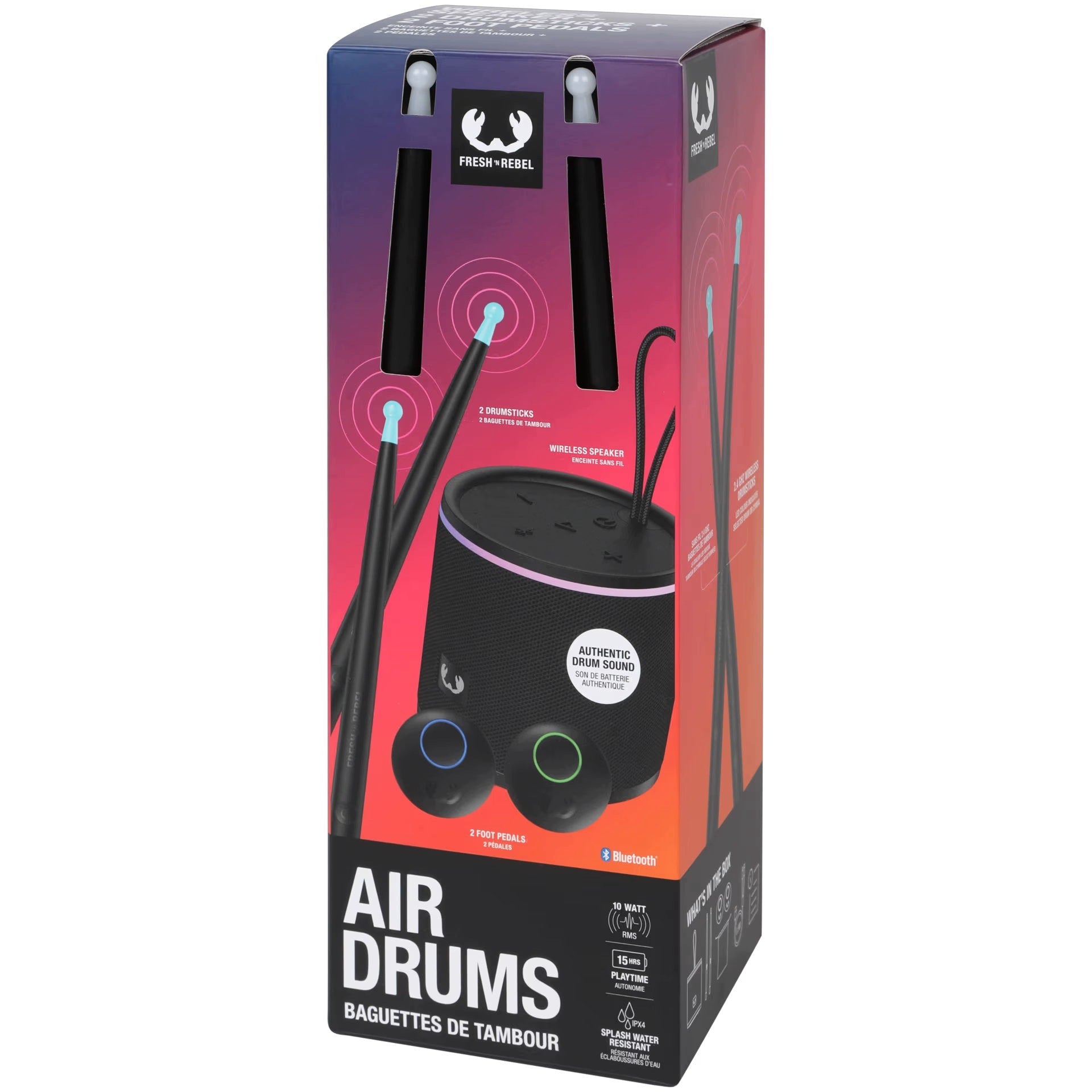 VIRTUAL DRUMS FRESH ’N REBEL AIR DRUMS Manufacturer code AIR DRUMS