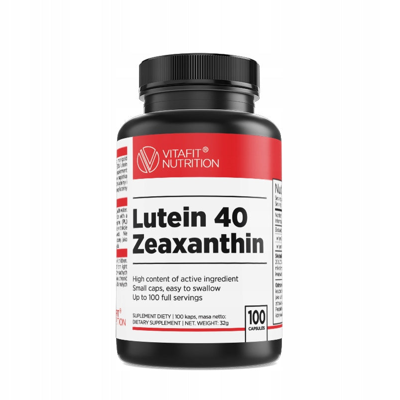 VITAFIT LUTEIN STRONG 40mg ZEAXANTHIN 100 KAPS CALENDULA LUTEIN ZEAXANTHIN