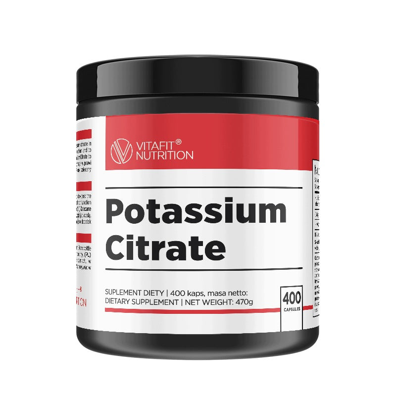 VITAFIT POTASSIUM CITRATE 400 KAP 1100MG POTASSIUM CITRATE POTASSIUM FOR THE WHOLE YEAR