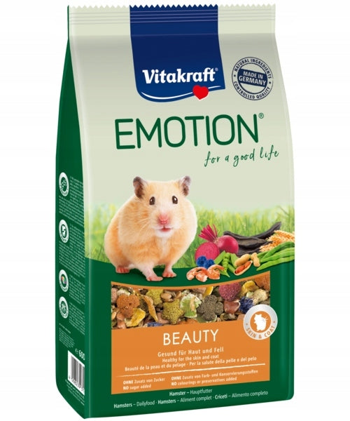 VITAKRAFT EMOTION BEAUTY 600G HAMSTER FOOD