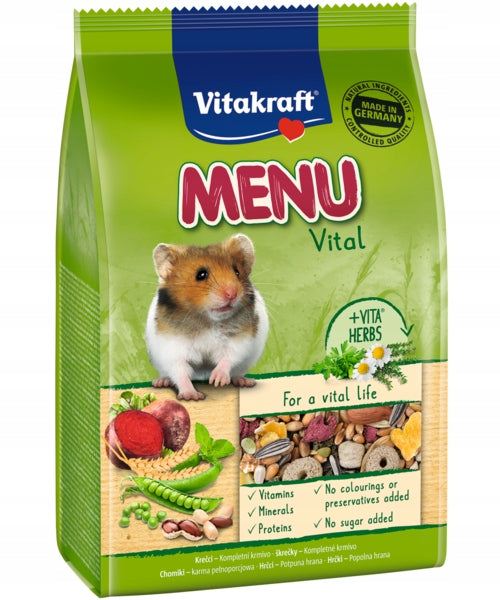 VITAKRAFT MENU VITAL 400g HAMSTER FOOD