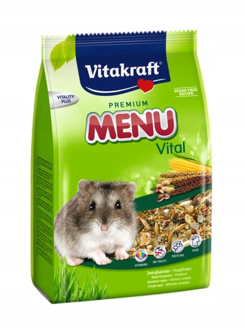 VITAKRAFT MENU VITAL DWARF HAMSTER 400g