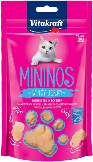 VITAKRAFT MININOS FANCY JERKY Salmon 40g