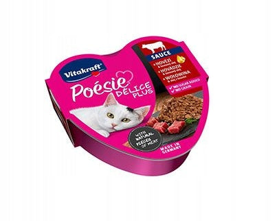 VITAKRAFT POESIE DELICE PLUS beef 85g