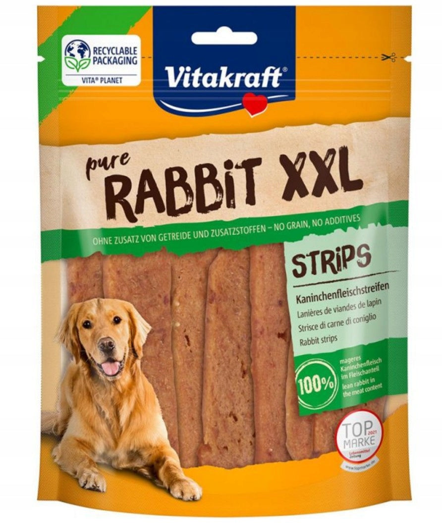VITAKRAFT PURE RABBIT STRIPS 250G