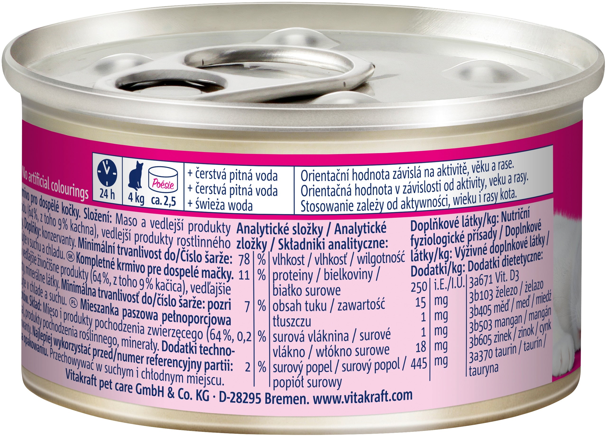 VITAKRAFT Poesie Mousse with duck 85g Brand Vitakraft