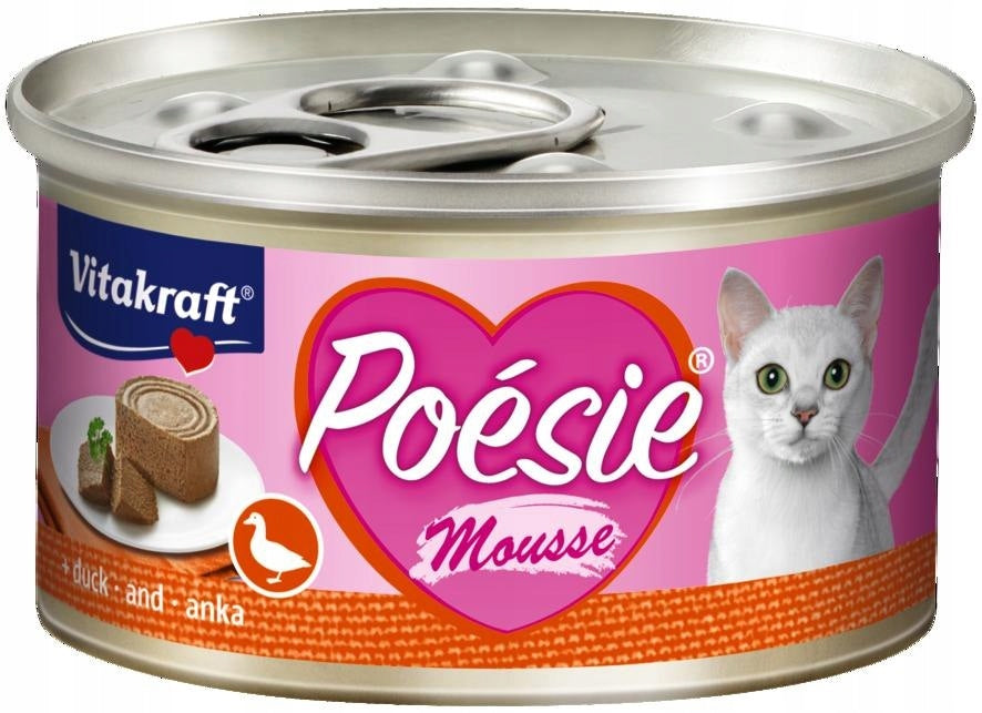 VITAKRAFT Poesie Mousse with duck 85g