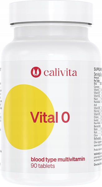 VITAL 0 multivitamin for blood group 0 vitality