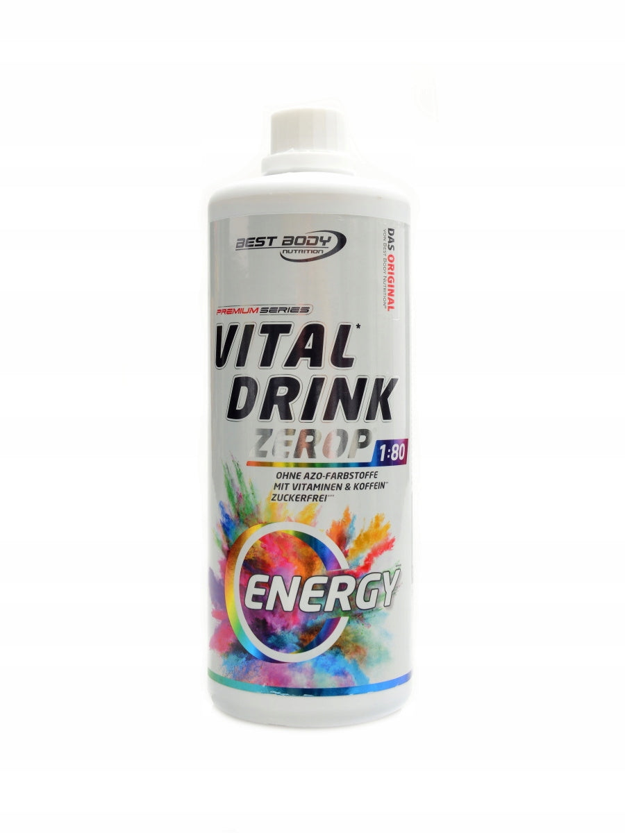VITAL DRINK Isotonic Best Body CONCENTRATE ENERGY 1000 ml WITHOUT SUGAR!
