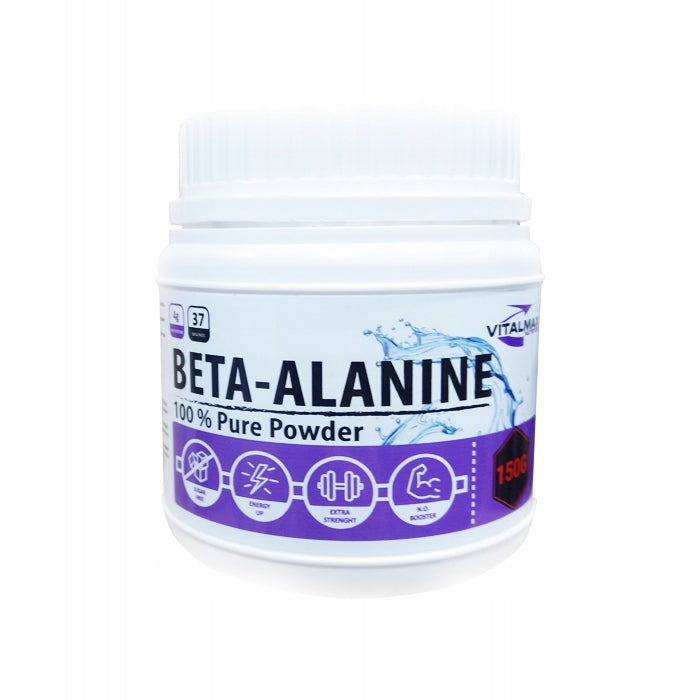VITALMAX 100% BETA ALANINE POWDER 150G CARNOSINE PRECURSOR STRENGTH