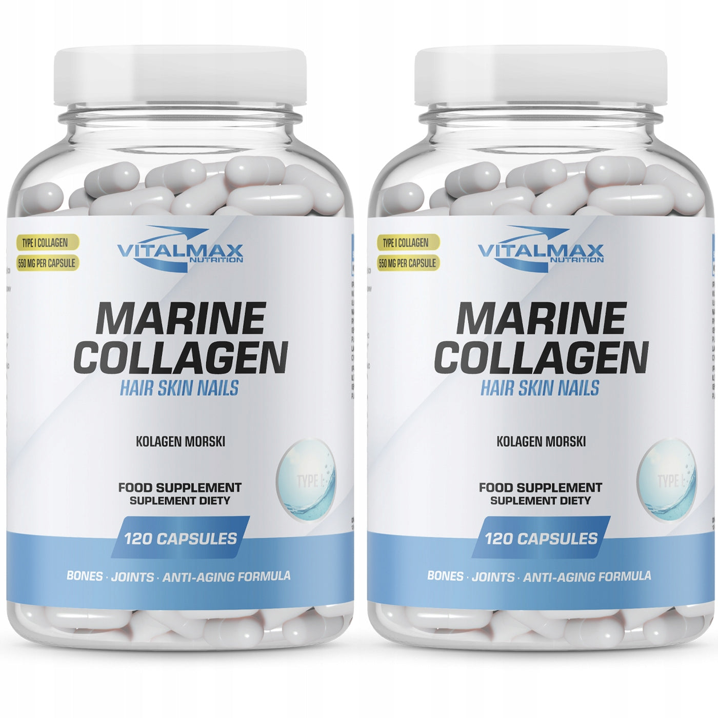 VITALMAX MARINE COLLAGEN 2x 120K MARINE COLLAGEN JOINT SUPPORT CARTILAGE
