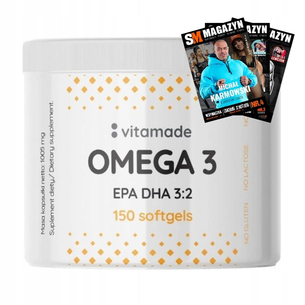 VITAMADE OMEGA 3 150 kaps HEART CONCENTRATION BRAIN WORK VISION