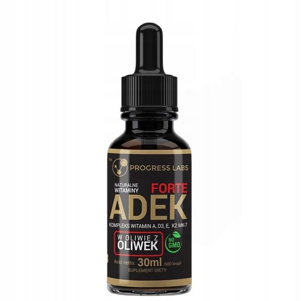 VITAMIN ADEK FORTE A D3 E K2 MK-7 30ml 900 DROPS