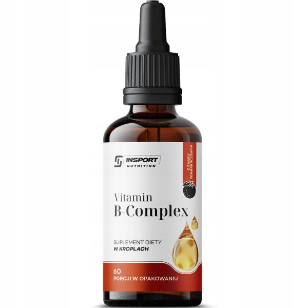 VITAMIN B COMPLEX DROPS 30ml VITAMIN B1 B2 B3 B5 B6 B7 B9 B12 | INSPORT