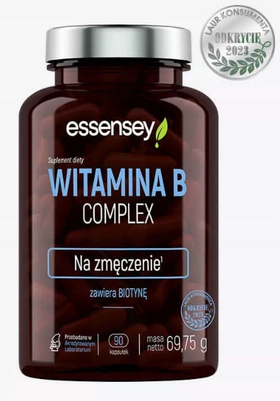 VITAMIN B COMPLEX MAX Fatigue Nervous System MIND METABOLISM 90 DAYS WEGE Expiration date not specified