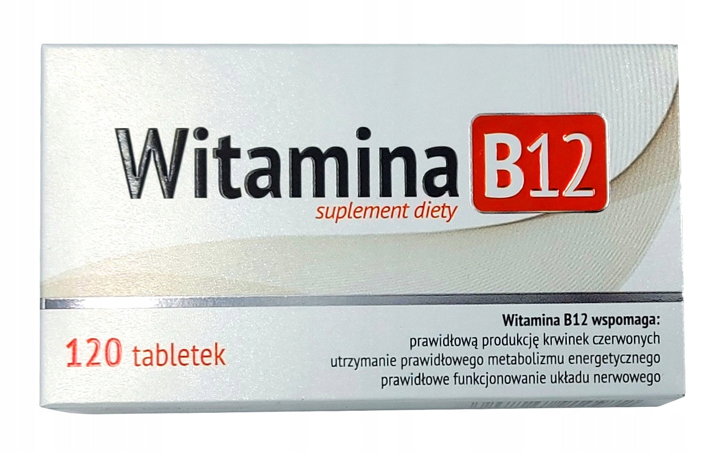 VITAMIN B12 ALG PHARMA 120 TABLETS FOR NERVOUS SYSTEM AND IMMUNITY