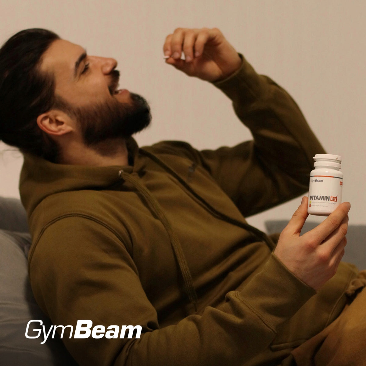 VITAMIN B12 FATIGUE ENERGY IMMUNITY VITALITY - GymBeam 90 tab. Brand GymBeam