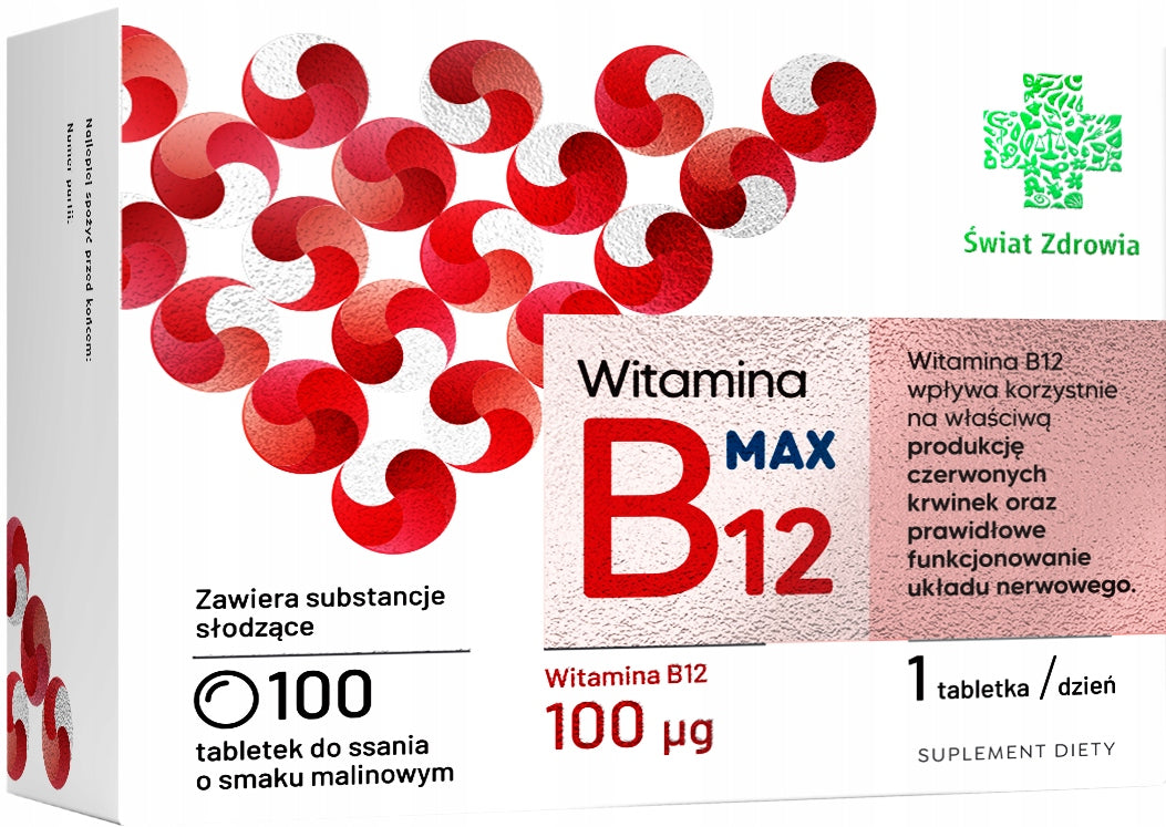 VITAMIN B12 MAX, 100 pcs.