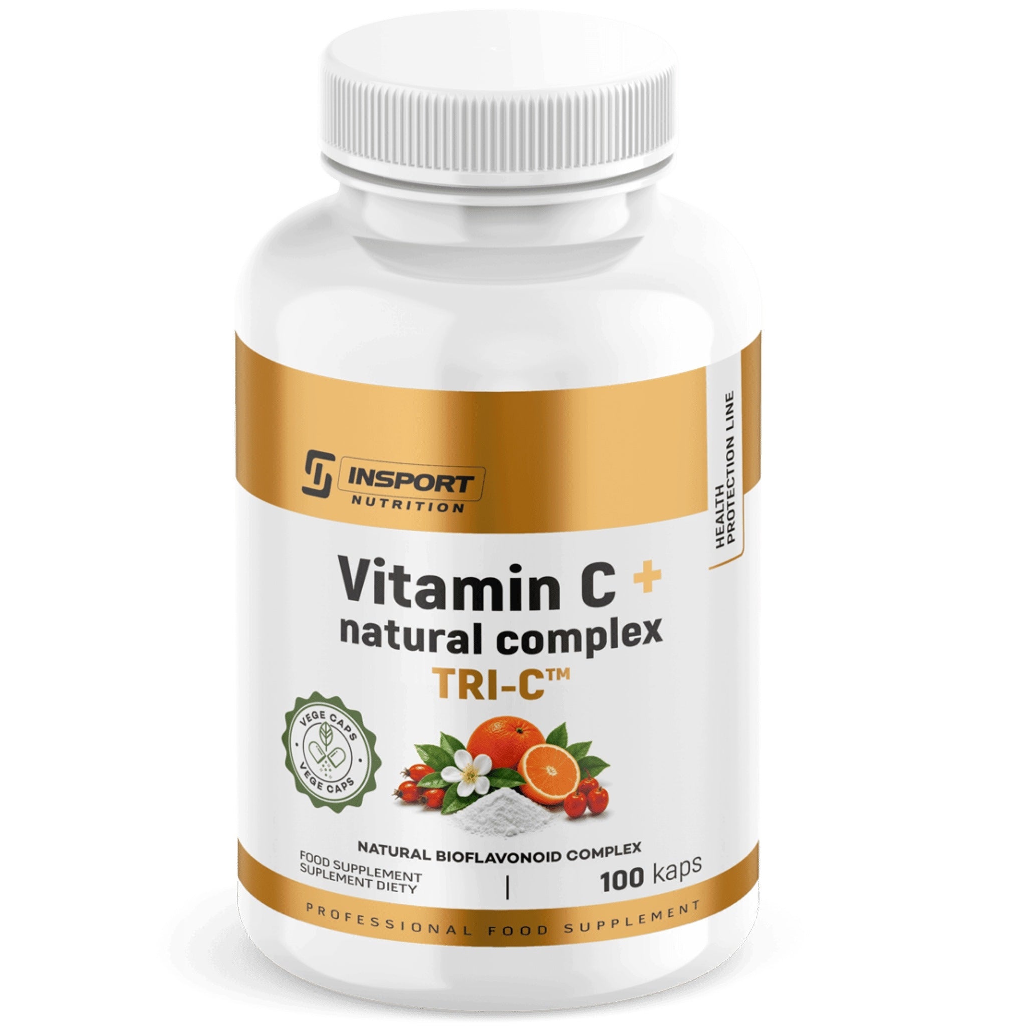 VITAMIN C 1000 Complex 100 kap | ACEROLA BIOFLAVONOID ROUTINE | INSPORT Medical device no