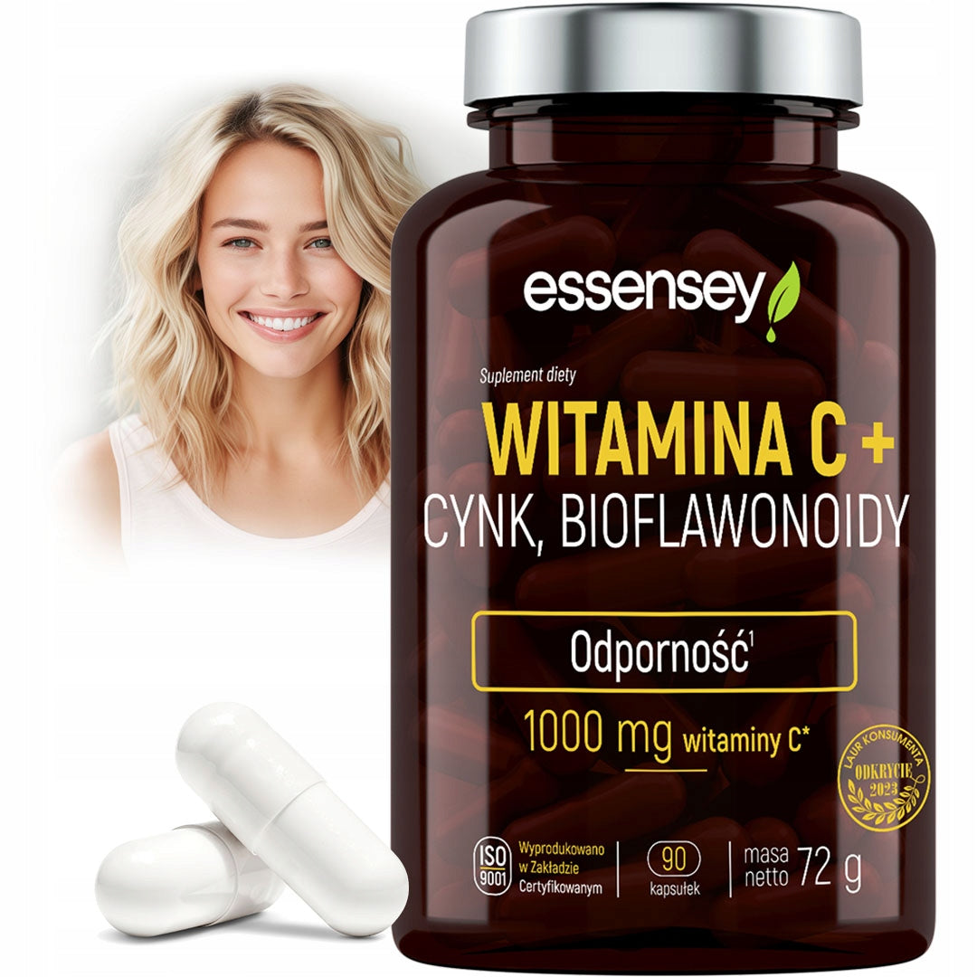 VITAMIN C FORTE 1000mg + Zinc Bioflavonoids L-ASCORBIC ACID Resistance