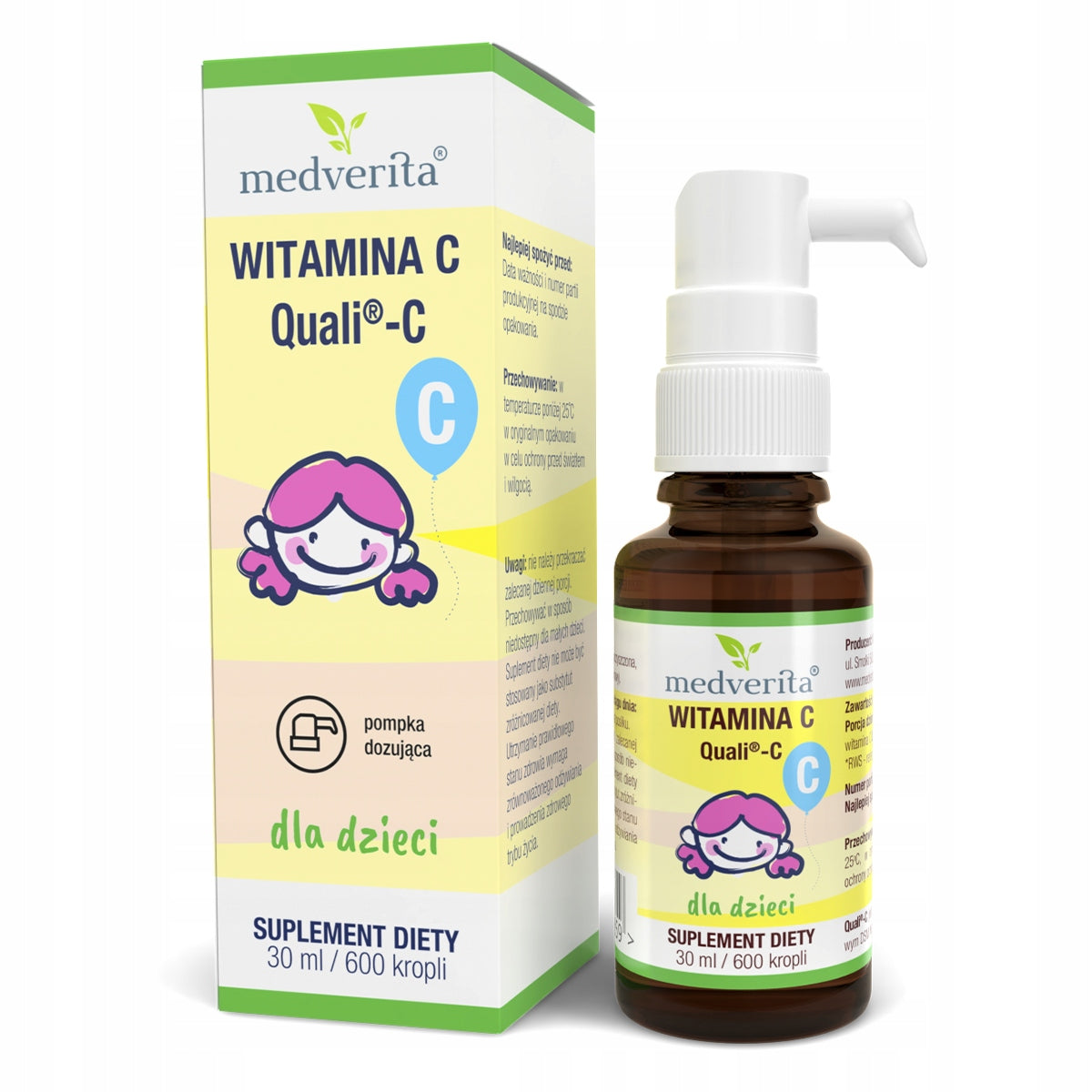 VITAMIN C in drops for children Quali-C - 30 ml